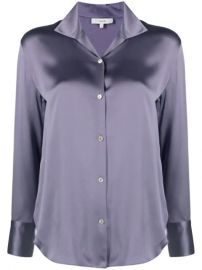 Vince button-down Silk Blouse - Farfetch at Farfetch