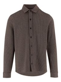 Vince check-print Shirt Brown at Farfetch