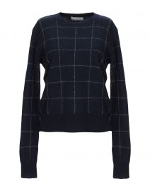 Vince check sweater at Yoox