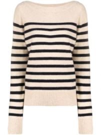 Vince stripe-print Cashmere Jumper - Farfetch at Farfetch