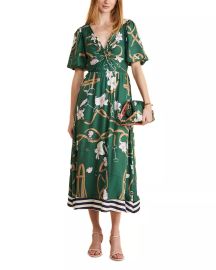 Vineyard Vines Kentucky Derby Scarf Print Maxi Dress at Bloomingdales