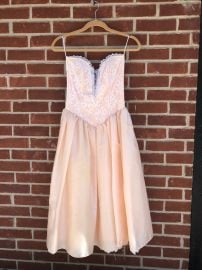 Vintage 80s Gunne Sax Pink Prom Dress at Etsy