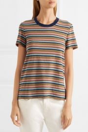 Vintage Boy striped cotton-blend jersey T-shirt at Net A Porter