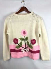 Vintage British Colony of Hong Kong 100 Pure Wool Size L Floral Pink Striped eBay at eBay