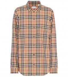 Vintage Check stretch-cotton shirt at Mytheresa