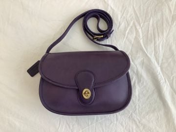 Vintage Coach Prairie Purple 9954 - at Etsy