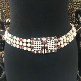 Vintage Collectible Rhinestone Belt 1980s 1990s - at Etsy