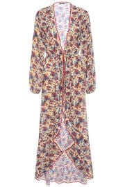 Vintage Floral Maxi Cover Up VETCHY at Vetchy