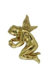 Vintage Gold Toned Cherub Brooch by Christian Dior at Etsy