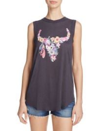 Vintage Havana Floral Bull Flyback Tank at Bloomingdales