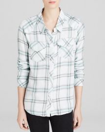 Vintage Havana Shirt - Mixed Plaid Button Down Collared at Bloomingdales