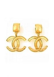 Vintage Logo Earrings at Chanel