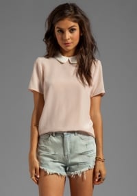 Vintage Rose Alex Collar Top by Marc by Marc Jacobs at Revolve