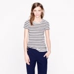 Vintage cotton tee in stripe at J. Crew