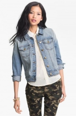 Vintage denim jacket by Rubbish at Nordstrom