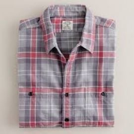 Vintage flannel shirt in winterbrook plaid at J. Crew