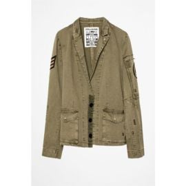 Virginia Grunge Military Jacket at Zadig & Voltaire