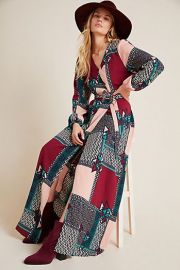 Virginia Wrap Maxi Dress by Porridge at Anthropologie