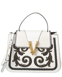 Virtus Western Leather Satchel by Versace at Tradesy