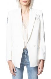 Visko Crystal Embellished Blazer by Zadig & Voltaire at Nordstrom