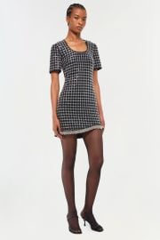 Vivalie Short Sleeve Mini Dress - Black SIMKHAI at Simkhai