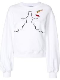 Vivetta Silhouette Embroidered Sweatshirt  339 - Buy SS18 Online - Fast Global Delivery  Price at Farfetch