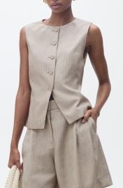 Vivian Stripe Suit Vest at Nordstrom Rack