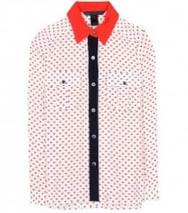 Vivie Heart Print Shirt by Marc by Marc Jacobs at Mytheresa