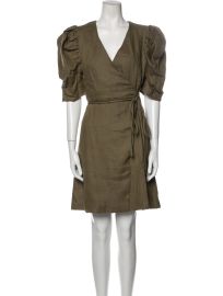 Vivienne Hu V Neck Wrap Dress at The Real Real