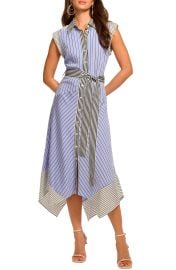 Vivienne Stripe Shirtdress at Nordstrom