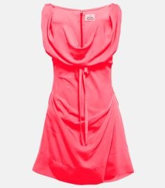 Vivienne Westwood Draped Sleeveless Mini Dress at Mytheresa