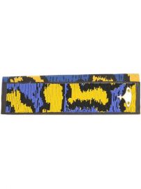 Vivienne Westwood Leopard Print Beaded Clutch at Farfetch