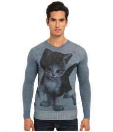 Vivienne Westwood MAN Gold Label Kitten Sweater Indigo at 6pm