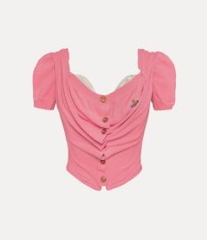 Vivienne Westwood Short Sleeve Bea Corset cardigan at Vivienne Westwood