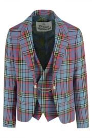 Vivienne Westwood Tartan Waistcoat Jacket at Circle Fashion