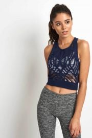 Vixen Fitted Crop Tank at The Sports Edit