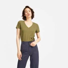 Vneck tee at Everlane