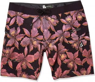 Volcom Men s Fauna Mod 20 quot  Stretch Boardshort at Amazon