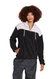 Volcom Trackshun Hoodie - Black Combo Moment Surf Company at Volcom