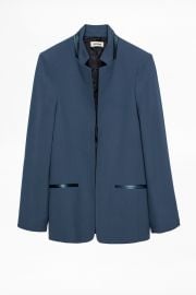 Volly Satin Blazer at Zadig & Voltaire