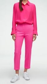 VotingSuitsYou Trouser in Seasonless Wool Bright Pink curated on LTK at Argent