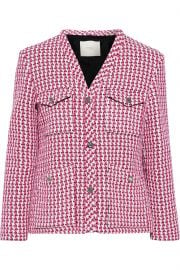 Vyza cotton-blend tweed jacket at The Outnet