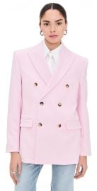 WARDROBE. NYC Double Breasted Blazer Blush M at Shopbop