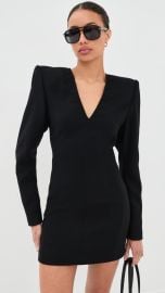 WARDROBE.NYC V Neck Mini Dress | Shopbop at Shopbop
