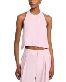 WARDROBENYC Backless Halter Top Bloomingdales at Bloomingdales