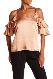 WAYF   Luna Ruffled Cold-Shoulder Top   Nordstrom Rack at Nordstrom Rack