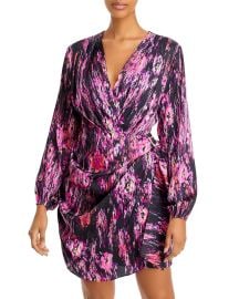 WAYF Attina Faux-Wrap Mini Dress   Bloomingdales at Bloomingdales