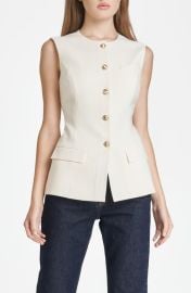 WAYF Della Button-Up Vest at Nordstrom