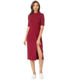 WAYF Gerry Slit Front Rib Knit Dress at Zappos