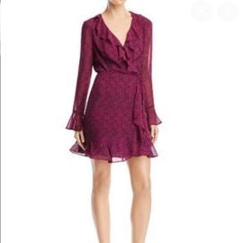 WAYF Maddie Dress in Cranberry at eBay